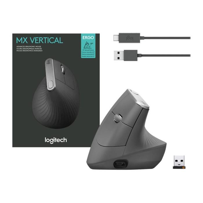 LOGITECH MX VERTICAL ADVANCED WIRELESS MOUSE