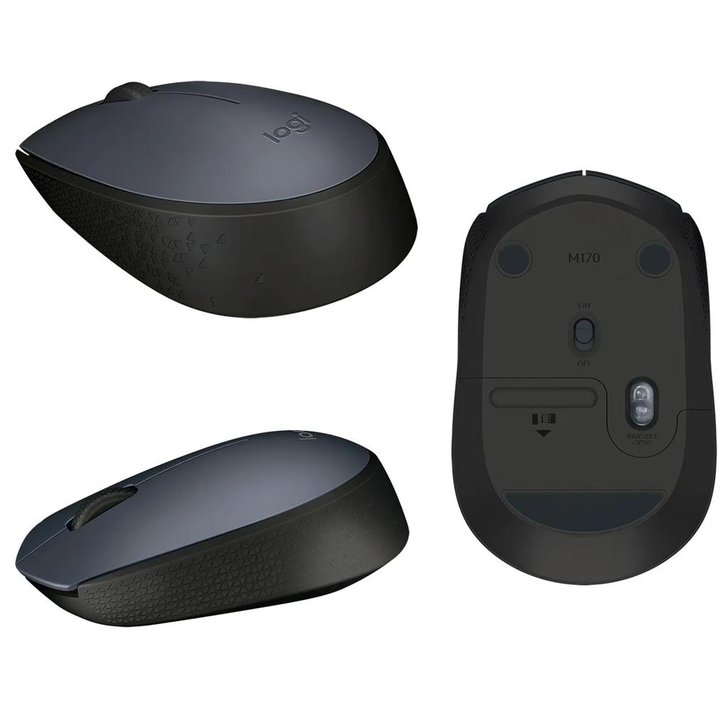 Logitech M170 Wireless Mouse - Grey image 2