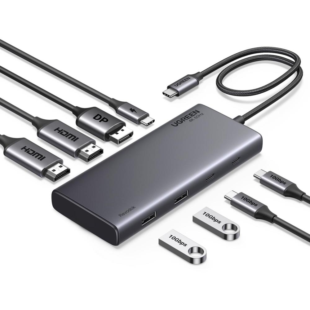 UGREEN CM639 8-in-1 USB-C Multi-Display Docking Station