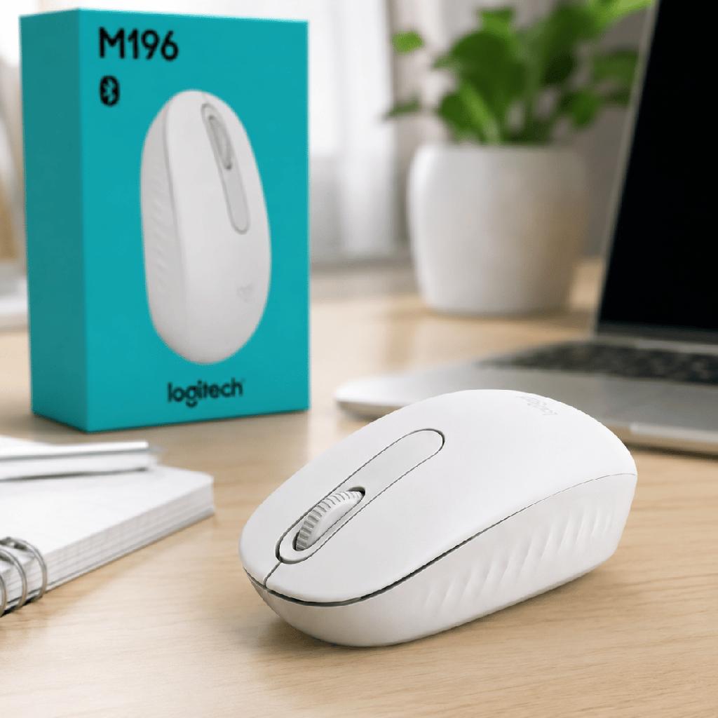 Logitech M196 Bluetooth Mouse - Off White