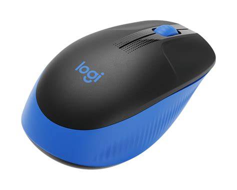 LOGITECH M190 BLUE WIRELESS MOUSE image 3