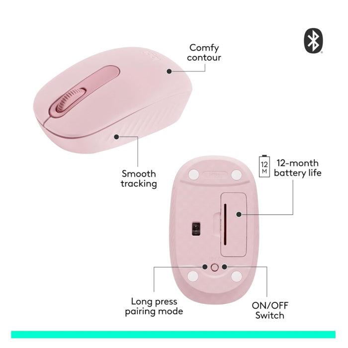 Logitech M196 Bluetooth Mouse - Rose image 3