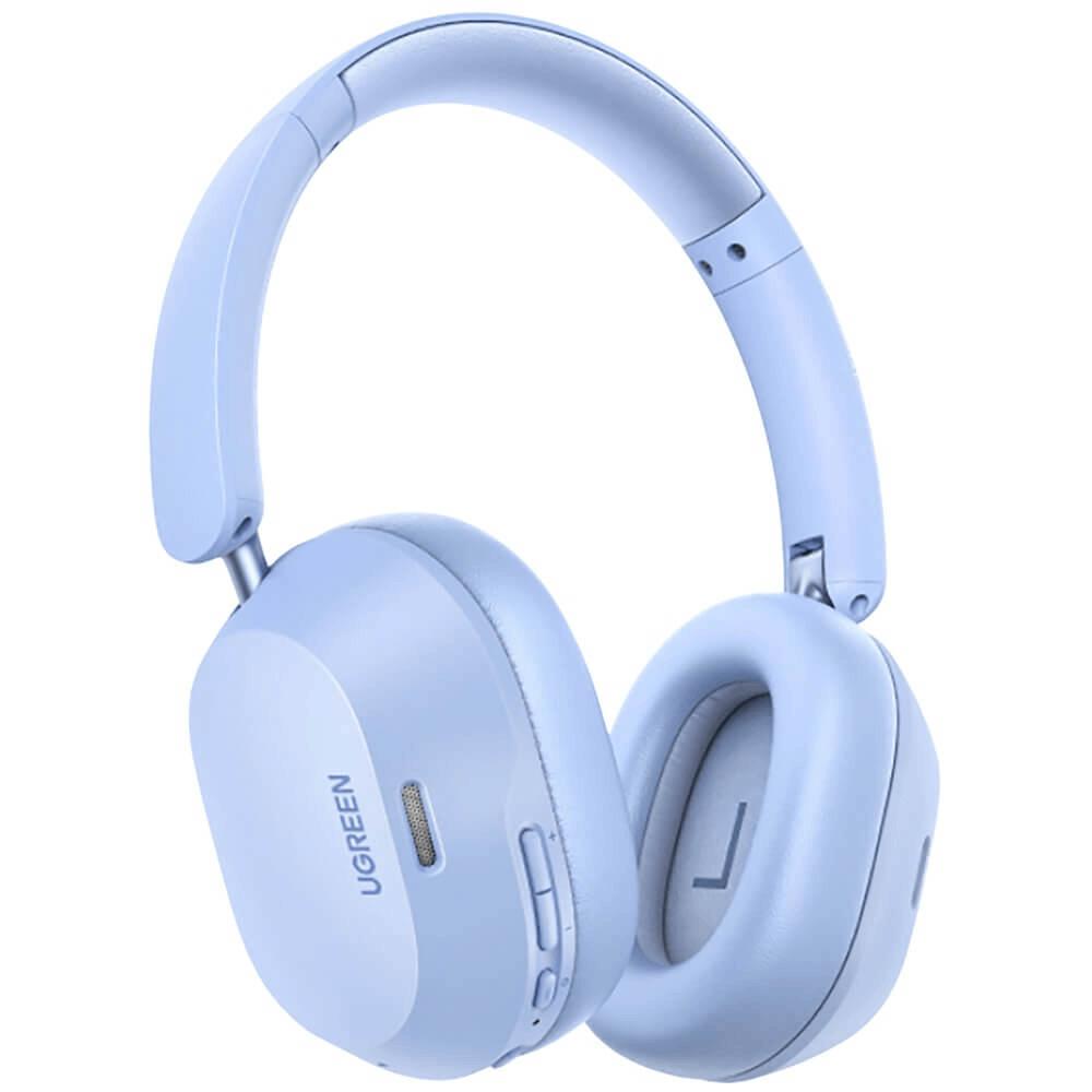 UGREEN HP203 HiTune Max5c Over-ear Bluetooth Headphone with Adaptive Noise Cancelling-Blue image 3