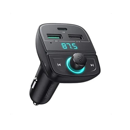 UGREEN CD229 Bluetooth car charger-FM Transmitter for Car PD/QC 3.0 with 2xusbc ports. image 2