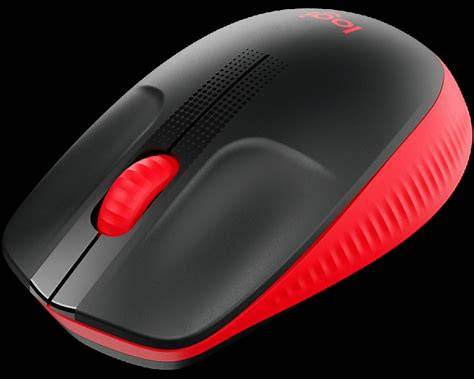 LOGITECH M190 RED WIRELESS MOUSE image 3
