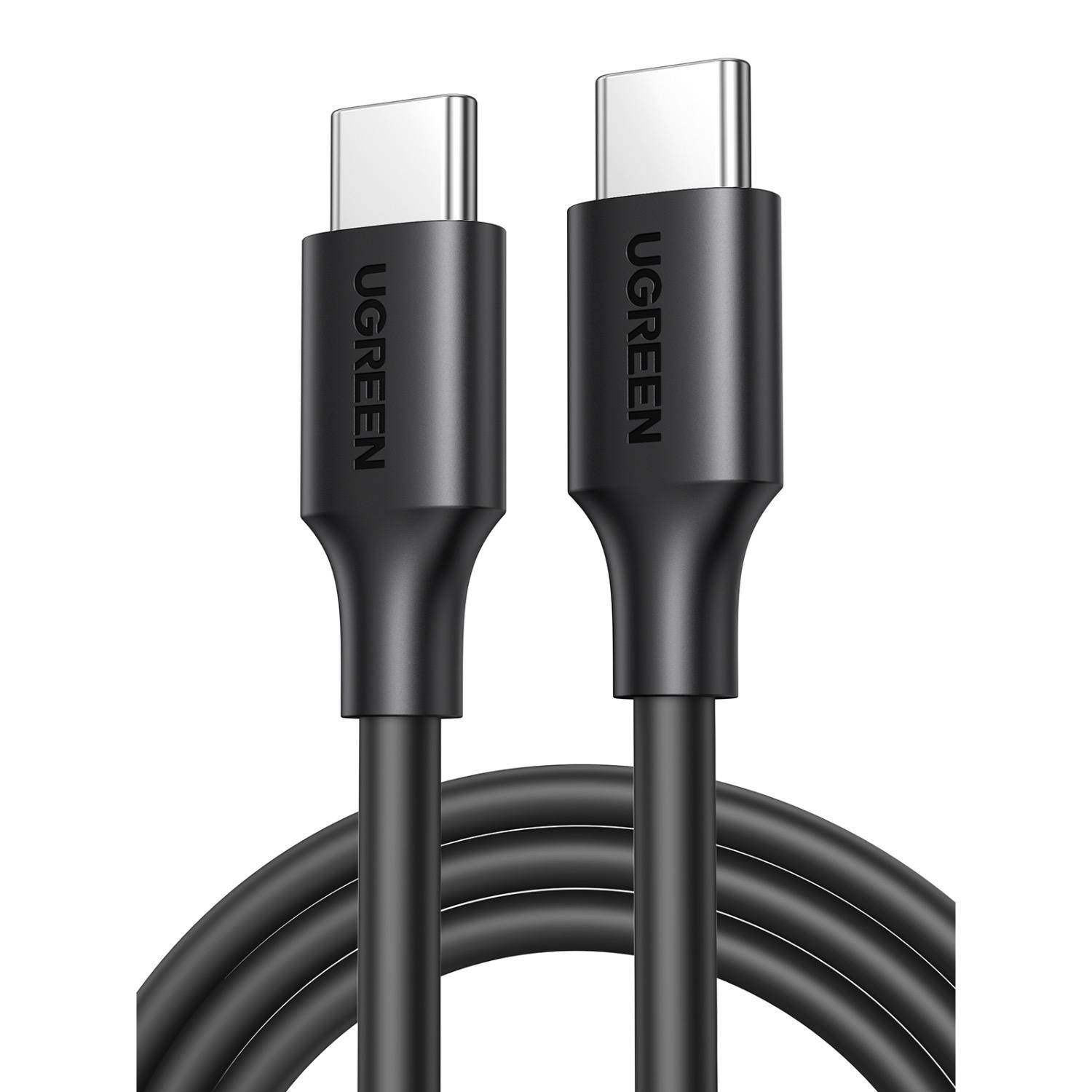 UGREEN USB-C to USB-C PD Fast Charging Cable 3A 1m Black image 3