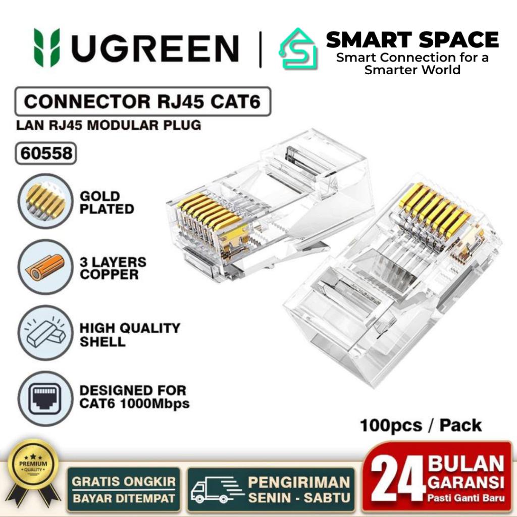 UGREEN NW111 Cat 6 Shielded Crystal Head 100 Pack image 2