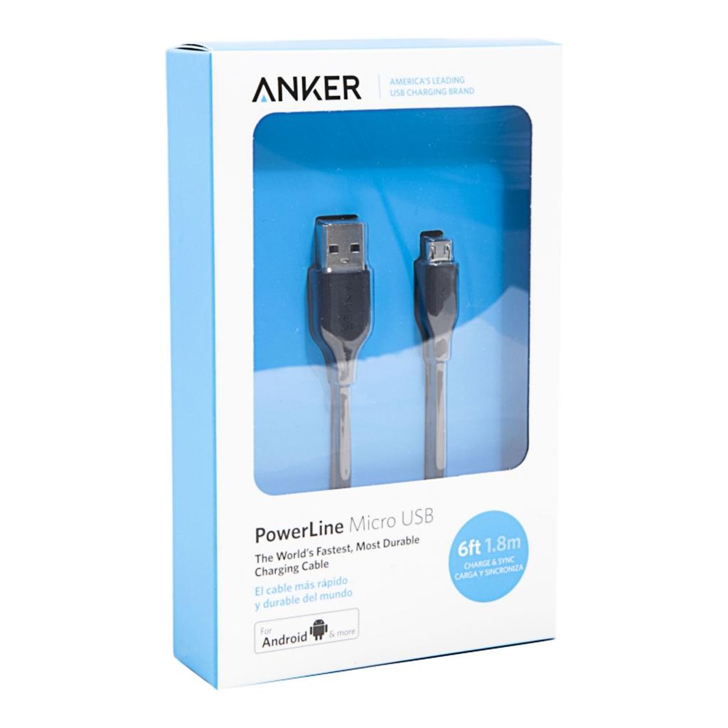 ANKER POWERLINE MICRO USB (6FT) BLACK image 3