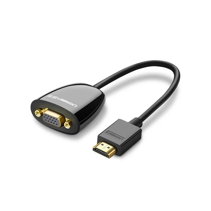 UGREEN MM105 HDMI to VGA Converter without Audio -Black image 3