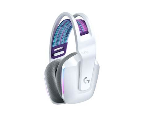 LOGITECH G733 LIGHTSPEED WIRELESS RGB GAMING HEADSET (WHITE) image 3