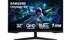 Samsung Odyssey G5 S32CG552EM 32-inch Curved Gaming Monitor