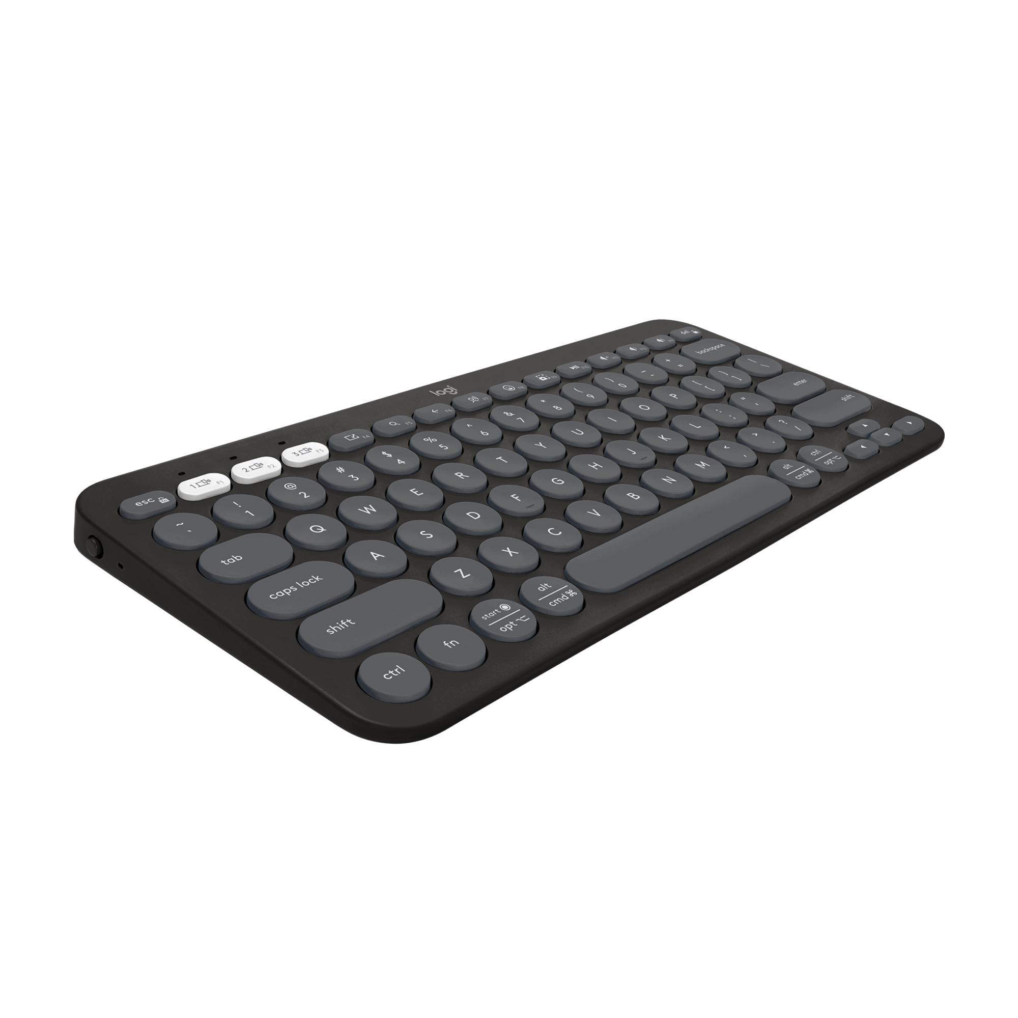 Logitech K380S Multi-Device Bluetooth Keyboard - Tonal Graphite image 2