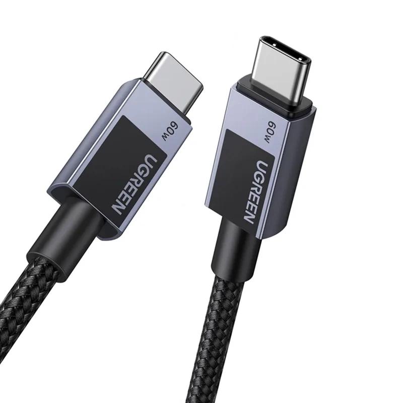UGREEN L524 USB-C to USB-C Braided PD 60W Cable 1m image 2