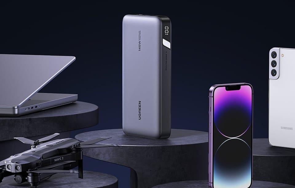 UGREEN PB205 25000mAh 145W Two-way Fast Charging Power Bank Black
