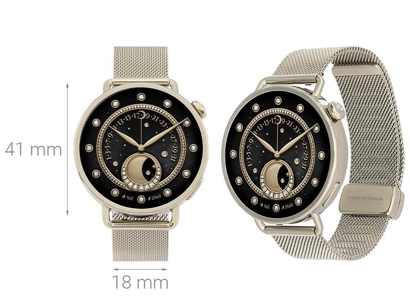 XIAOMI WATCH S4 41MM MILANESE STRAP(SUNSET GOLD) image 3