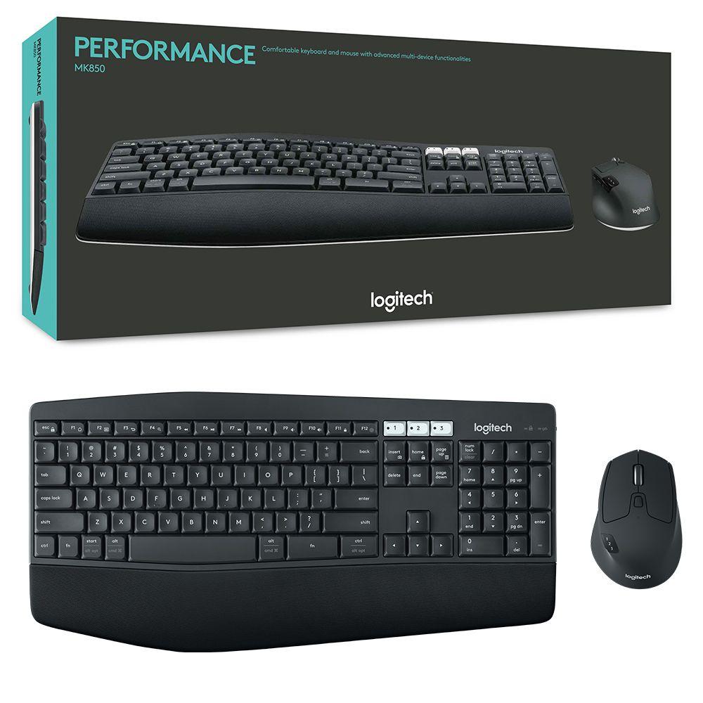 LOGITECH MK850 PERFORMANCE WIRELESS KEYBOARD & MOUSE COMBO