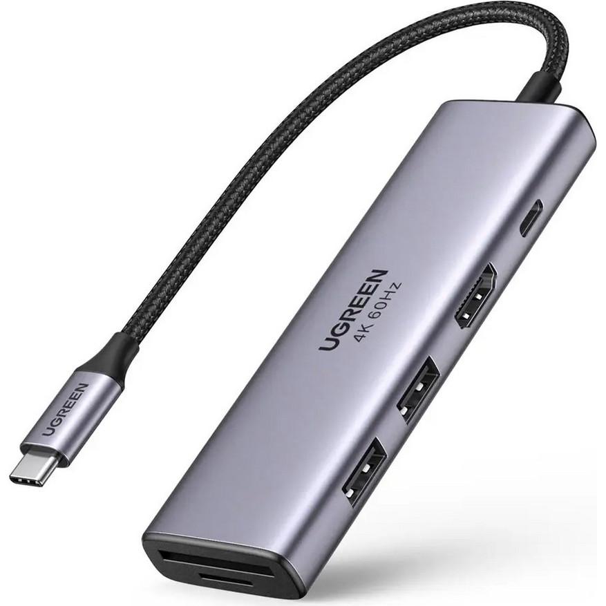 UGREEN CM511 6-in-1 USB-C Dock with 10Gbps USB, 4K 60Hz HDMI and PD image 3