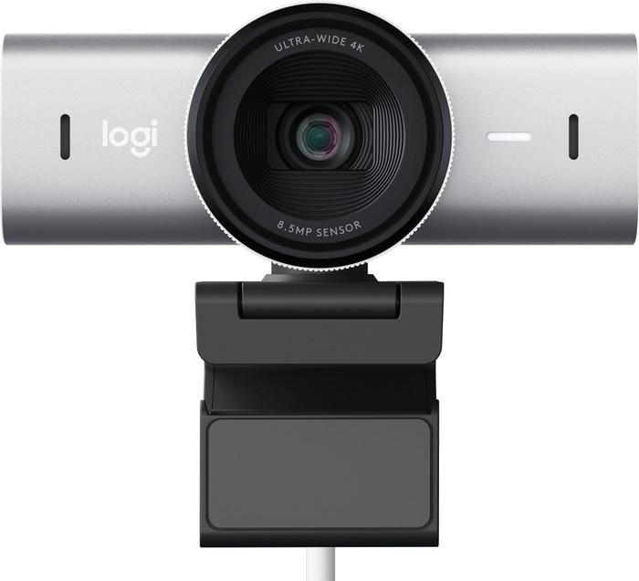 LOGITECH MX BRIO 4K ULTRA HD WEBCAM (PALE GREY) image 2