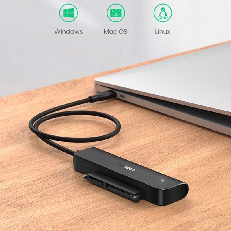 UGREEN CM321 USB-C 3.1 to SATA Adapter Cable for 2.5“ Drive