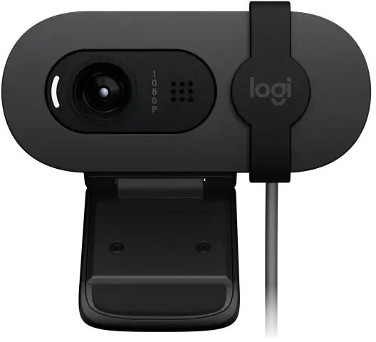 Logitech Brio 100 Full HD Webcam – Graphite-USB-C image 3