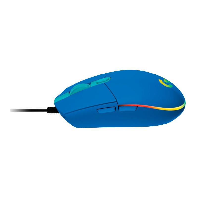 LOGITECH G102 LIGHTSYNC CORDED MOUSE (BLUE) image 2
