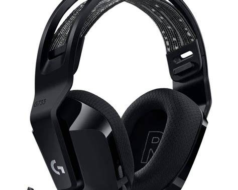 LOGITECH G733 LIGHTSPEED WIRELESS RGB GAMING HEADSET BLACK image 3