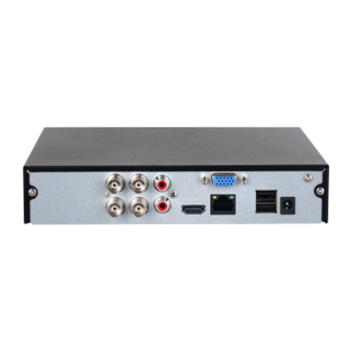 Dahua XVR1B04 – 4 Channel 2MP FHD XVR,4 Channel BNC inputs (Analog cameras),Up to 5 IP camera channels (max 2MP each), 1 SATA HDD slot, Supports up... image 2