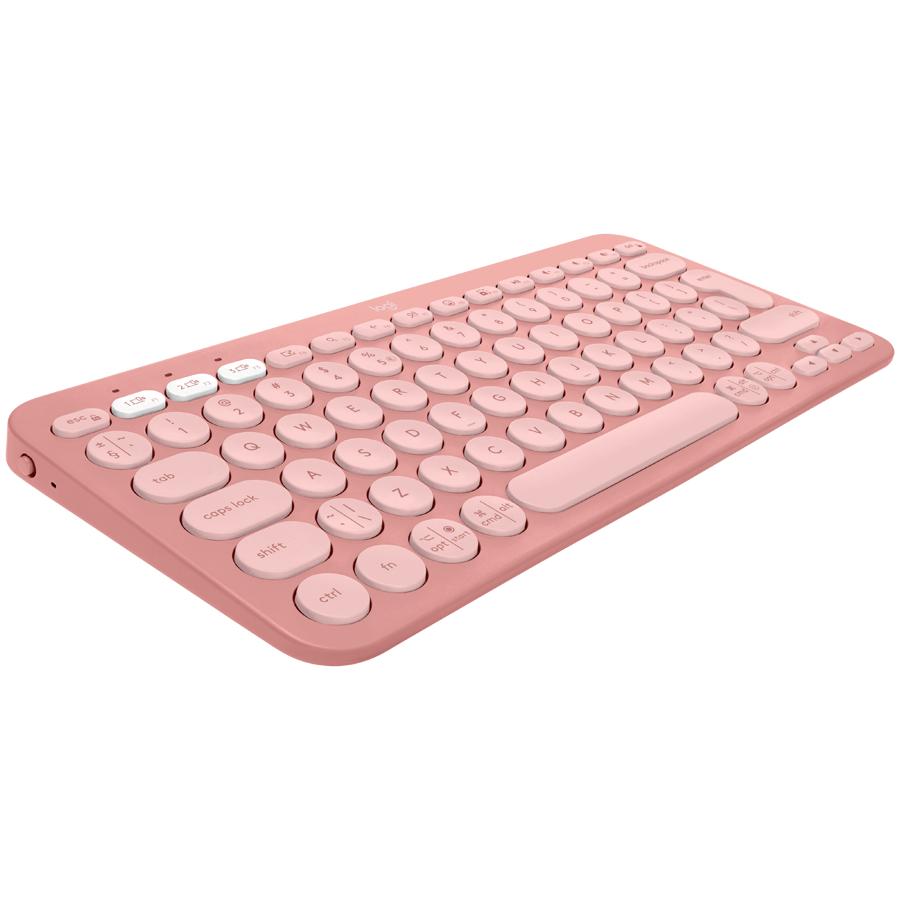 Logitech K380S Multi-Device Bluetooth Keyboard - Tonal ROSE image 3