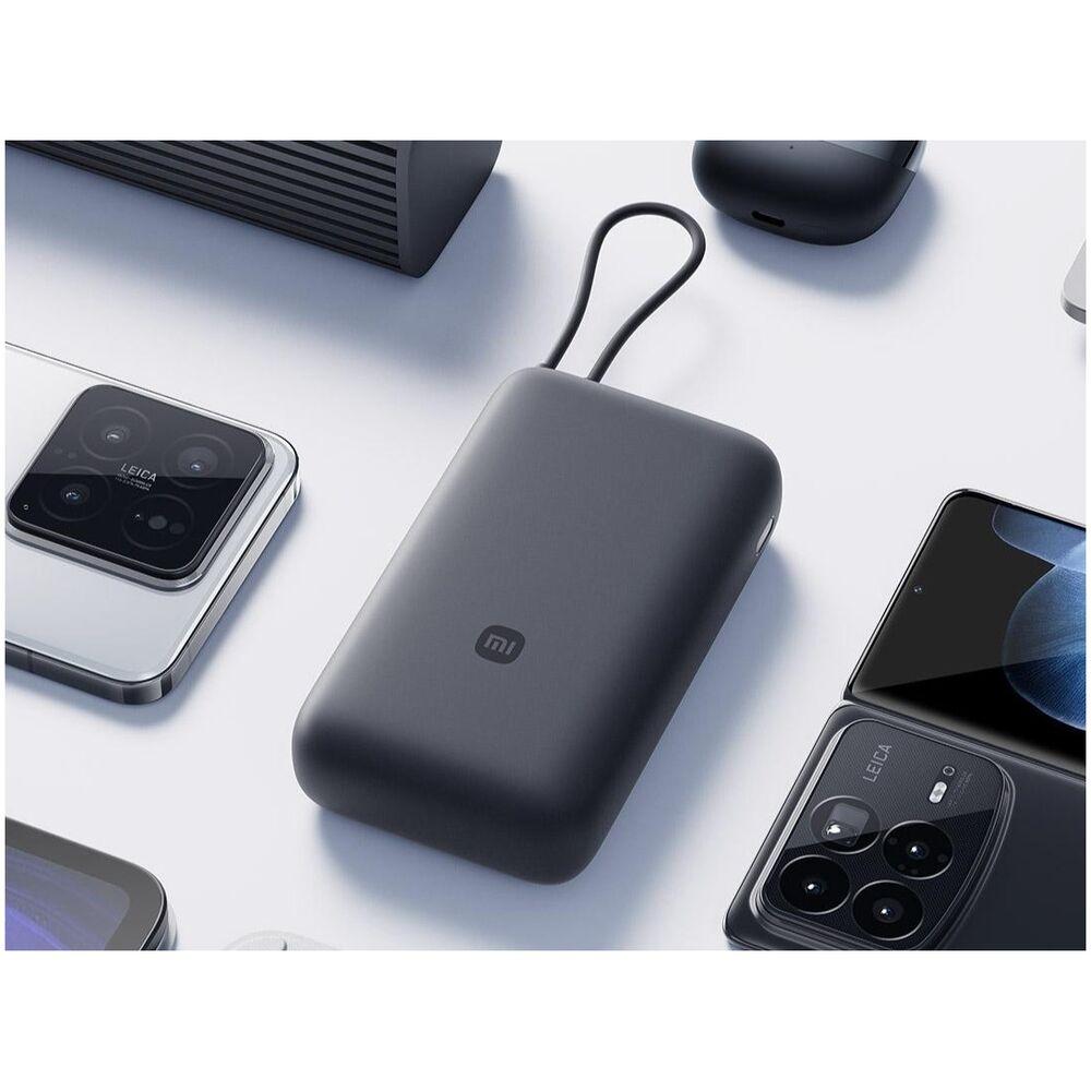 XIAOMI POWER BANK 20000MAH (INTEGRATED CABLE) GL DARK GRAY