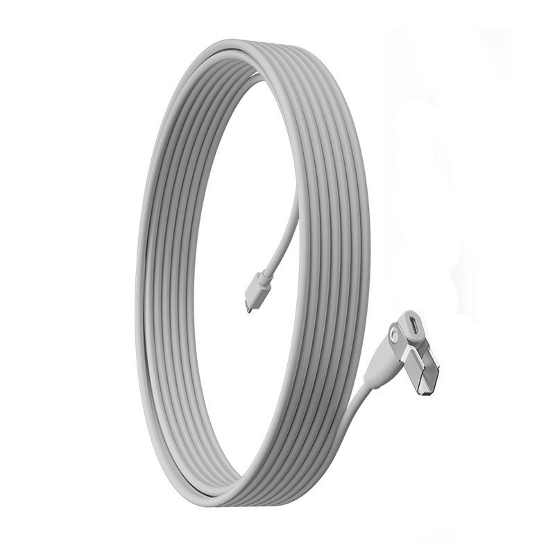 LOGITECH RALLY MICPOD EXTENSION CABLE OFF WHITE image 2