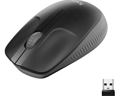 LOGITECH M190 BLACK WIRELESS MOUSE