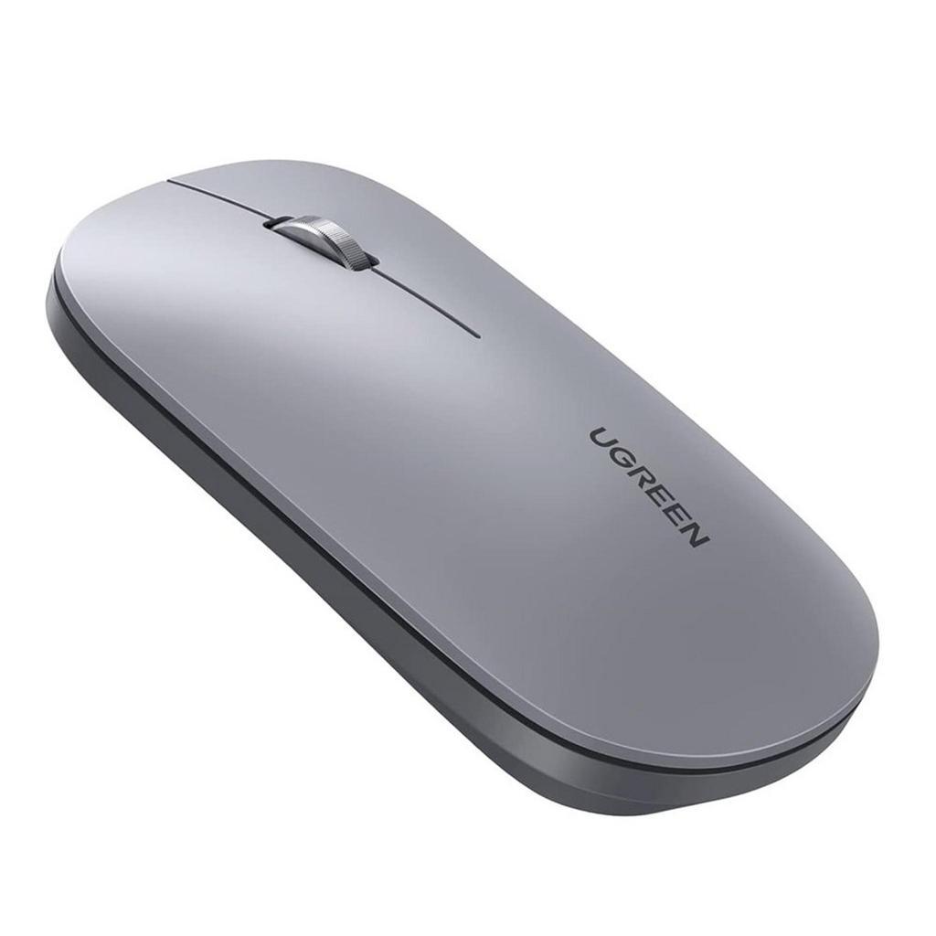 UGREEN MU001 Portable Wireless Mouse - (Gray) image 3