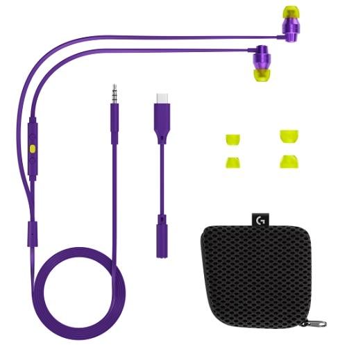LOGITECH G333 GAMING EARPHONE PURPLE image 3