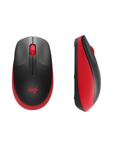 Logitech M190 Full Size Wireless Mouse - Red image 2