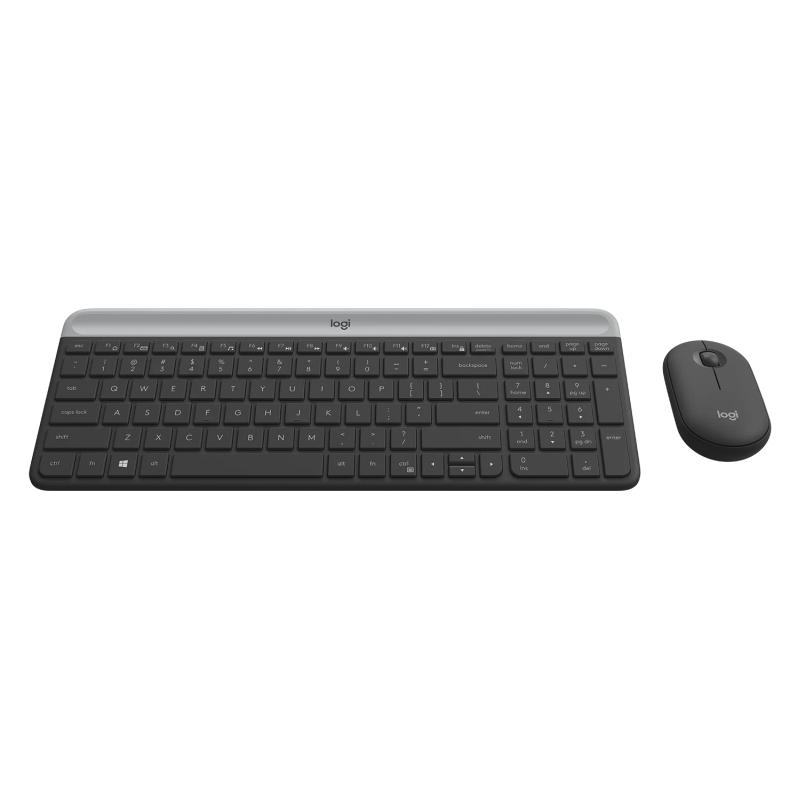 Logitech MK470 Slim Wireless Keyboard and Mouse Combo - Graphite image 2