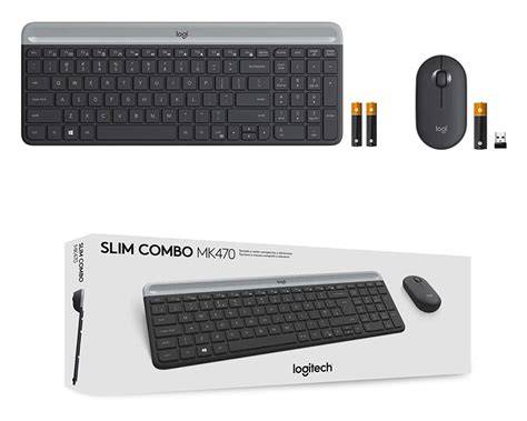 LOGITECH MK470 KEYBOARD AND MOUSE COMBO