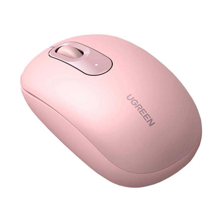 UGREEN MU105 2.4G Wireless Mouse (With Long Life Battery) -Cherry Pink image 3