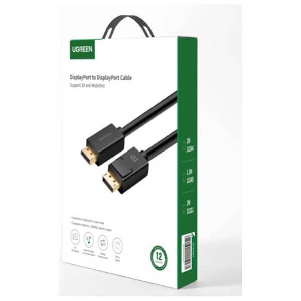 UGREEN DP102 DP Male to Male Cable 5m -Black