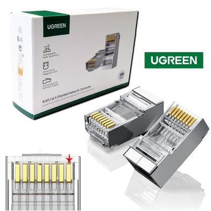 UGREEN NW111 Cat 6 Shielded Crystal Head 100 Pack image 3