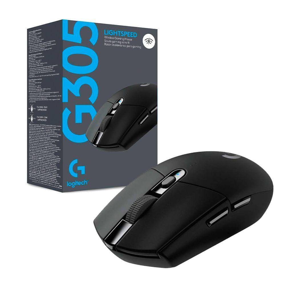 Logitech G305 LIGHTSPEED Wireless Gaming Mouse – Black