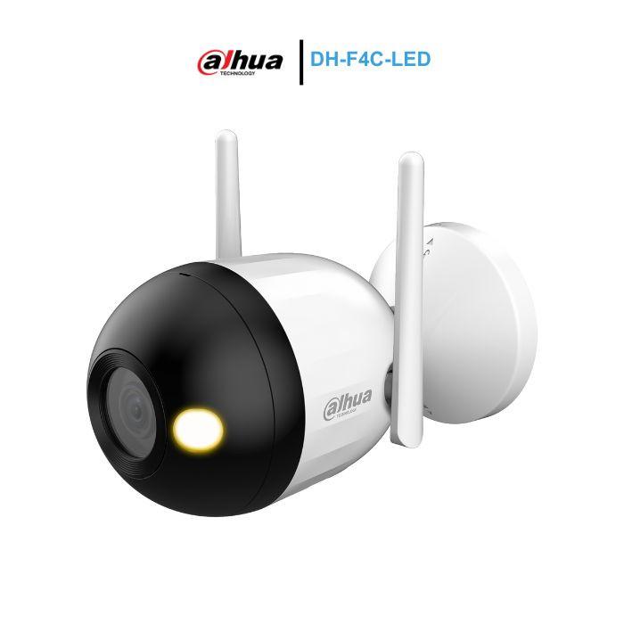 F4C-LED 4MP Fixed-focal Wi-Fi Bullet Network Camera, RJ45 Ethernet & wifi connectivity, Micro SD card (support max. 256 GB), built in mic, built in... image 2
