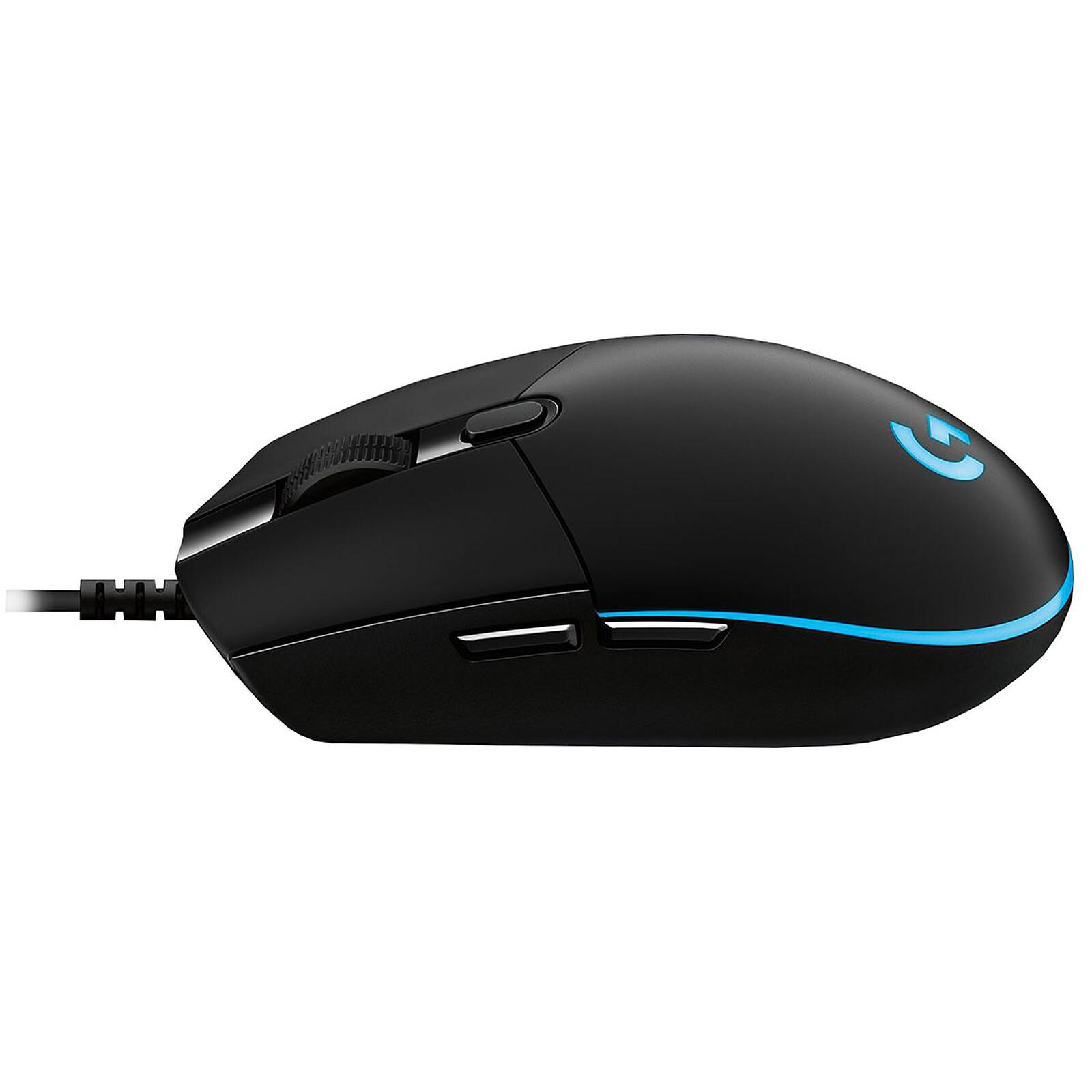 LOGITECH PRO ( HERO ) GAMING WIRED MOUSE BLACK image 2
