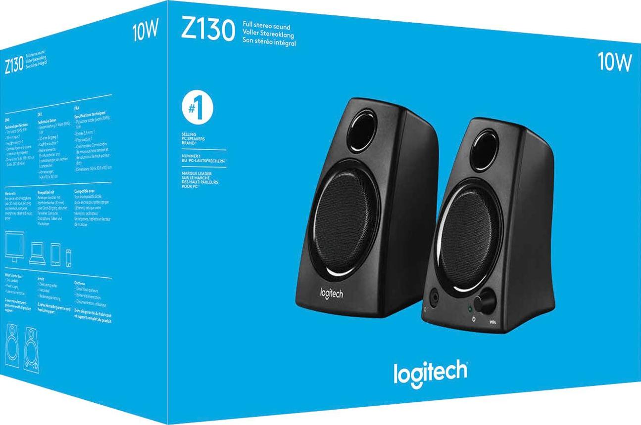 LOGITECH Z130 STEREO SPEAKERS
