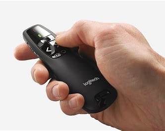 Logitech R400 Wireless Presenter - Black image 3
