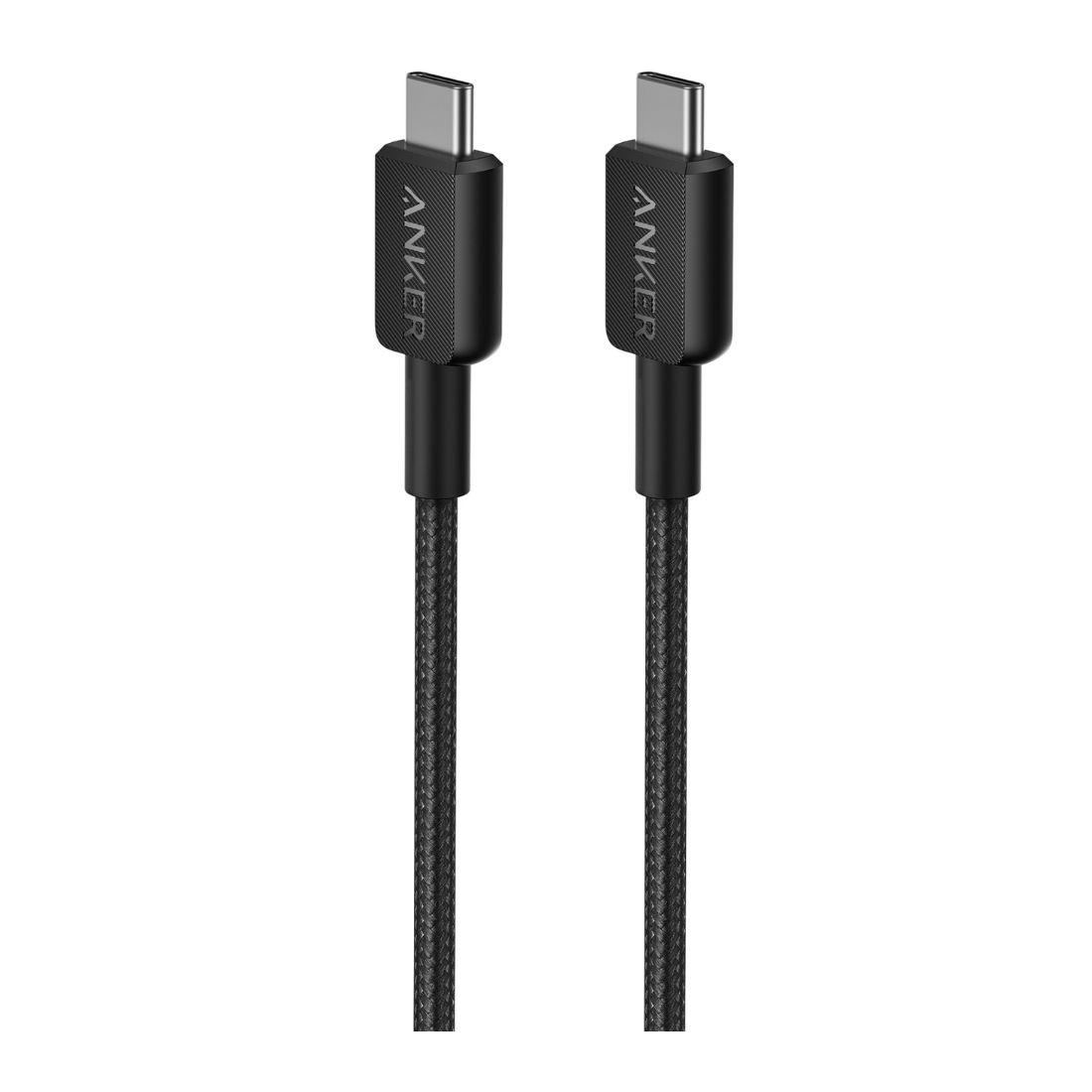 ANKER 322 USB-C TO USB-C CABLE (6FT BRAIDED) BLACK image 3