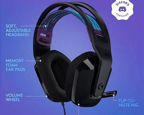 LOGITECH G335 WIRED GAMING HEADSET BLACK image 3