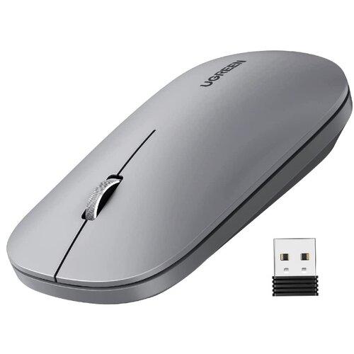 UGREEN MU001 Portable Wireless Mouse - (Gray) image 2