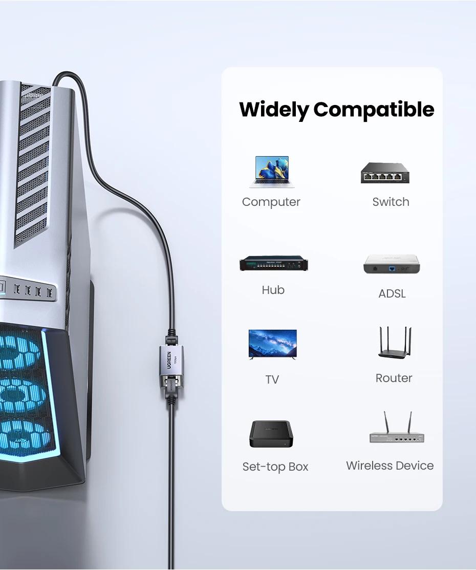 UGREEN NW261 RJ45 10 Gbps Ethernet Cable Extender Adapter image 2