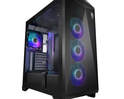 MSI MPG Gungnir 300R Airflow gaming PC case image 3
