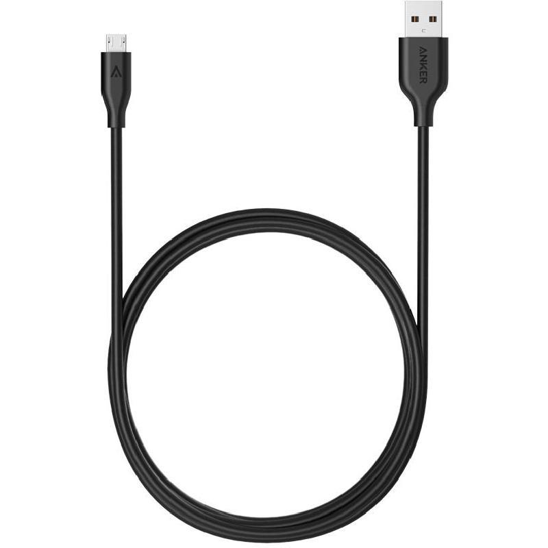 ANKER POWERLINE MICRO USB (6FT) BLACK image 2